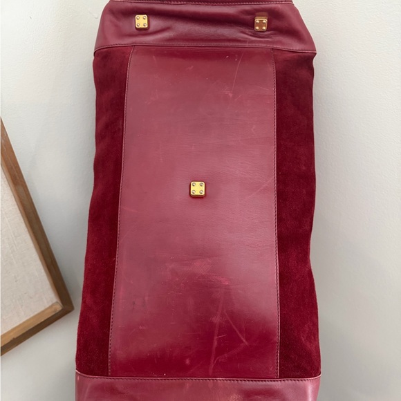 ✨ Loewe Vintage Wine Weekender Duffel Bag ✨ - Picture 8 of 16
